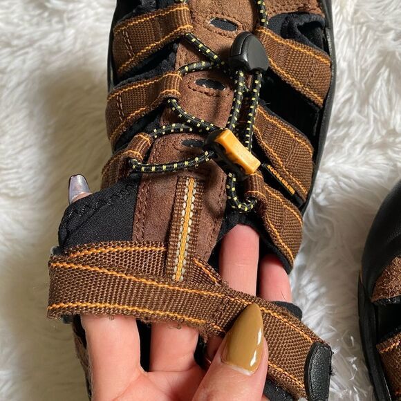 Keen Sandals Outdoor Waterproof Brown Strappy Summer Women’s Size 6 Hiking Camp - Picture 8 of 14